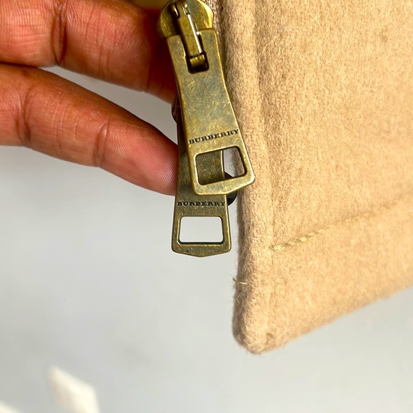 Burberry Toggle Duffle Wool Coat - Picture 6 of 8